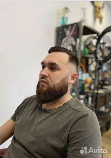 Бабер, Оформление бороды, Мужская стрижка