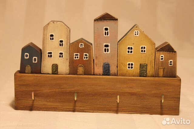 Декоративная вешалка-панно