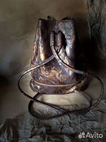 Рюкзак женский кожаный. Ручная работа