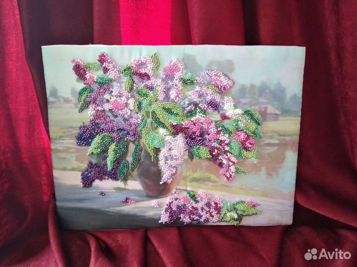 Картины вышитые бисером