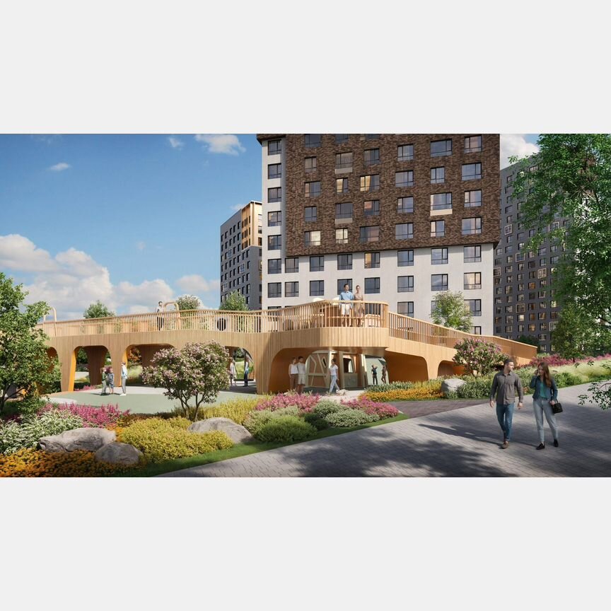 2-к. квартира, 56,5 м², 8/23 эт.