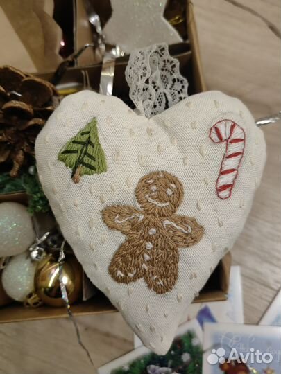 Игрушка елочная Сердце
