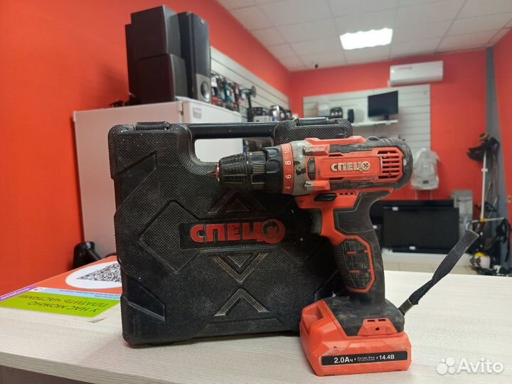 Шуруповёрт Спец бда 14,4-ли