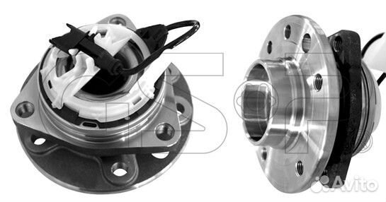 Ступица передняя opel vectra C 02- saab 9-3 перед