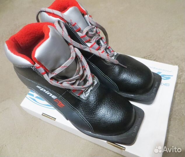 Лыжные ботинки spine нат. кожа 38р
