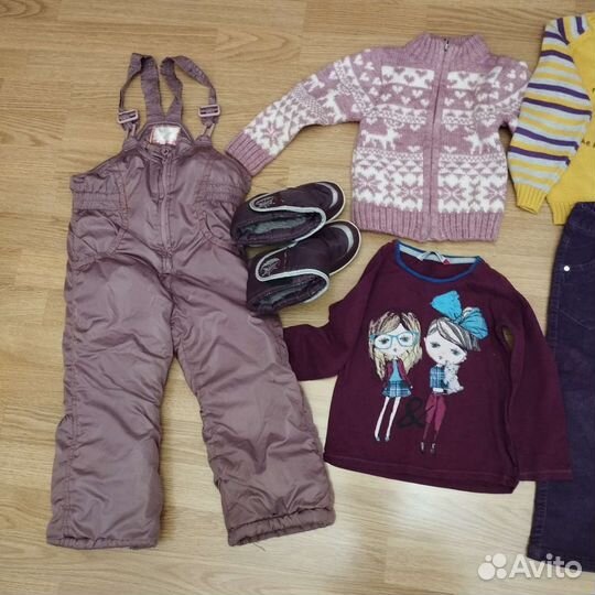 Вещи пакетом на девочку 2-3 года