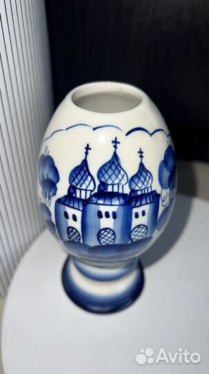 Гжель посуда и статуэтки