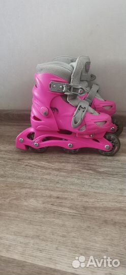 Роликовые коньки детские раздвижные