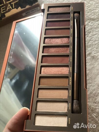 Палитра теней Urban Decay Heat