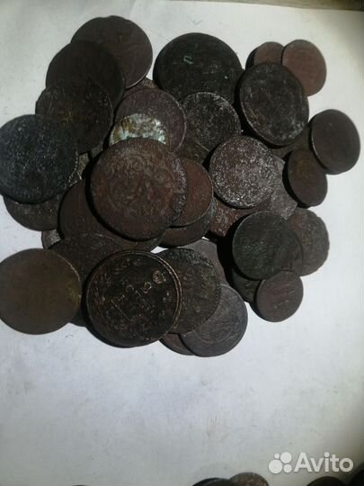Царские медные монеты