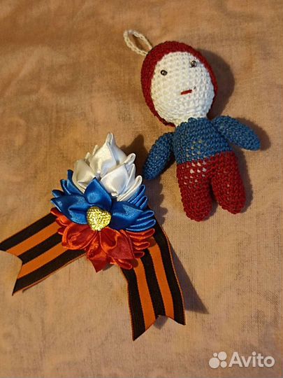 Брошь и ёлочная игрушка