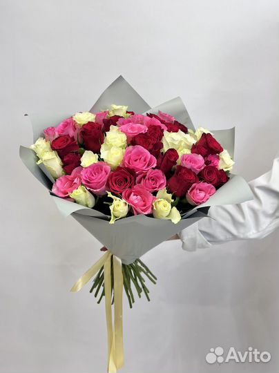 Цветы Букет из 51 розы