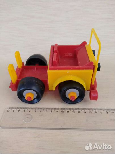 Игрушка машинка Огонёк пластмасса