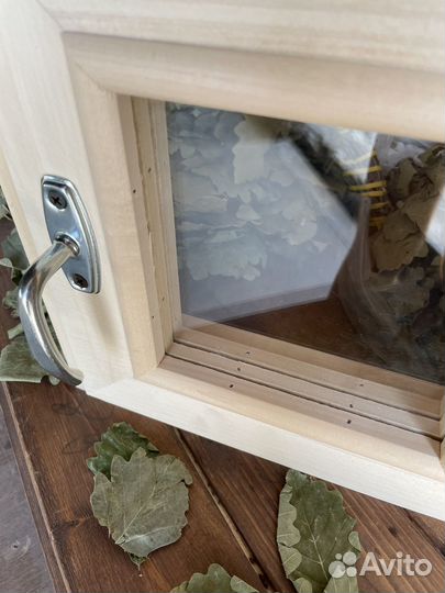 Форточка для бани из липы