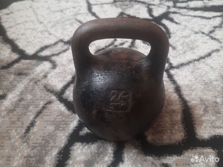 Гиря 24 кг бу