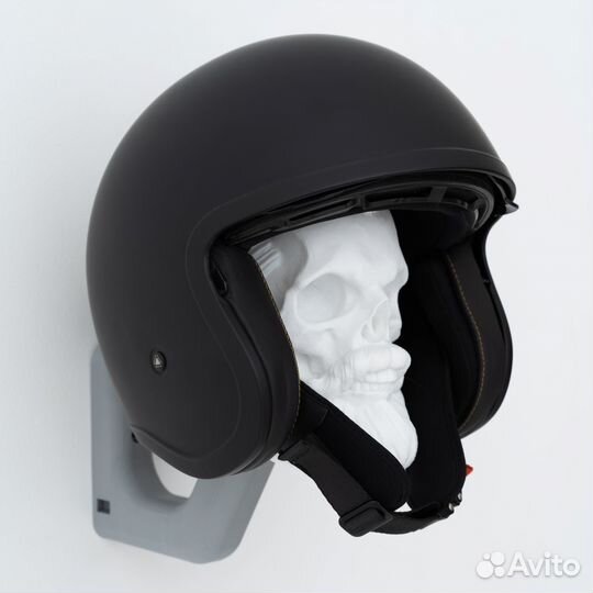 Вешалка-держатель для шлема, цвет белый