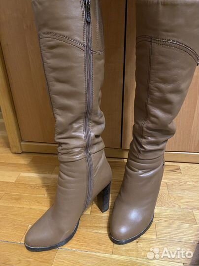 Зимние кожанные сапоги еврозима Respect