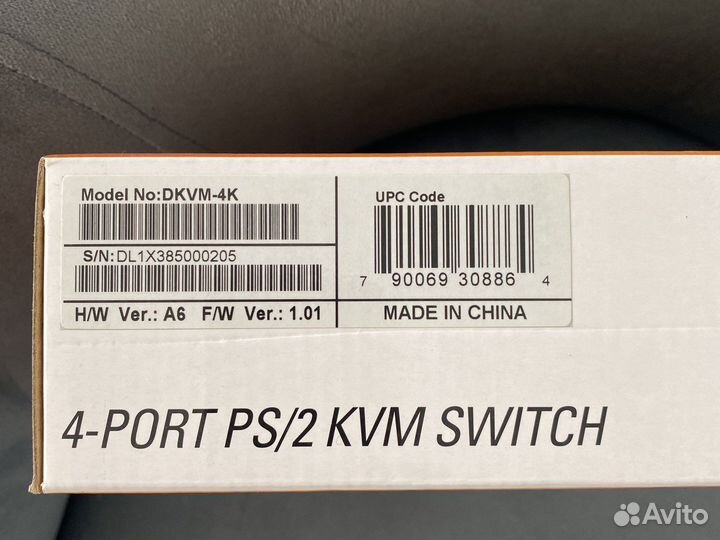 D Link KVM переключатель