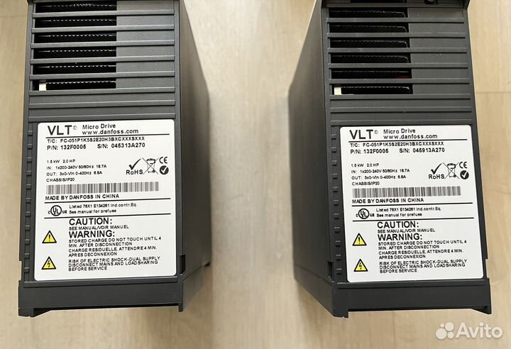 Частотный преобразователь Danfoss VLT FC-051