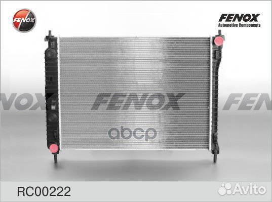 Радиатор охлаждения 0 RC00222 fenox