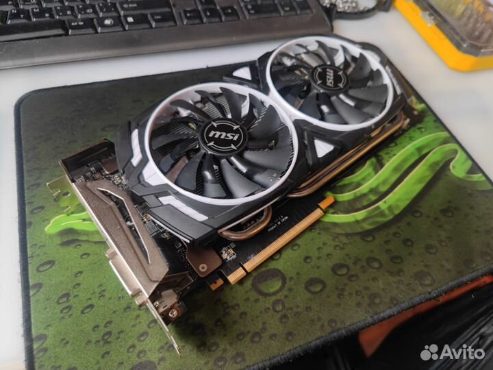 Видеокарта GTX 1080TI 11GB MSI Armor