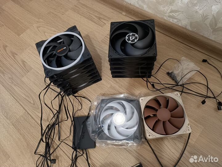 Noctua NF-P12, beQuiet light wings, Arctic P14