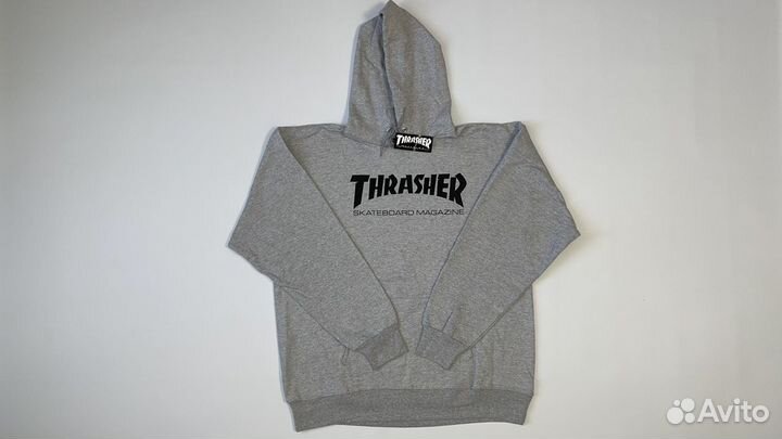 Худи Thrasher Skate Mag Basic Logo Grey