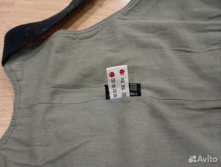 Полукомбинезон суконный