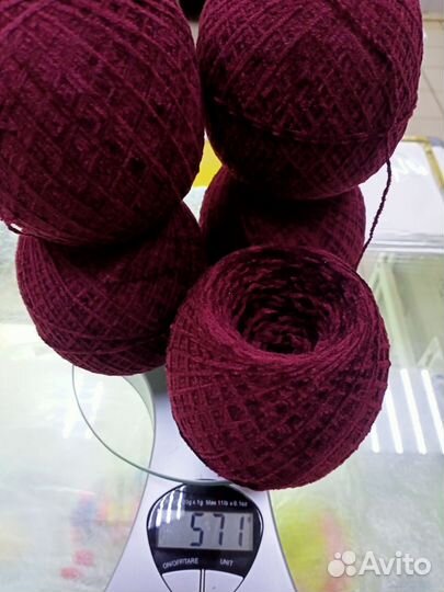 Велюровая пряжа