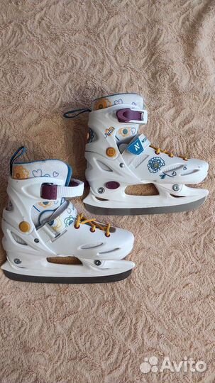 Коньки детские раздвижные 30 33