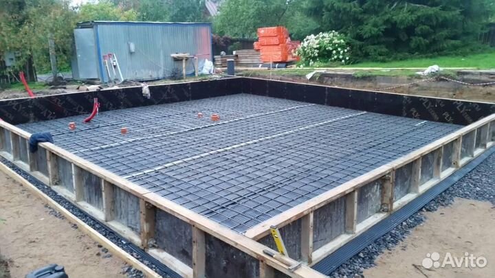 Фундамент. Фундаментные работы. Отмостки