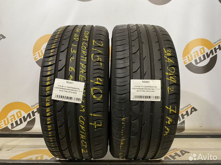 Continental ContiPremiumContact 2 215/40 R17