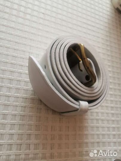 Ремень белый вмф