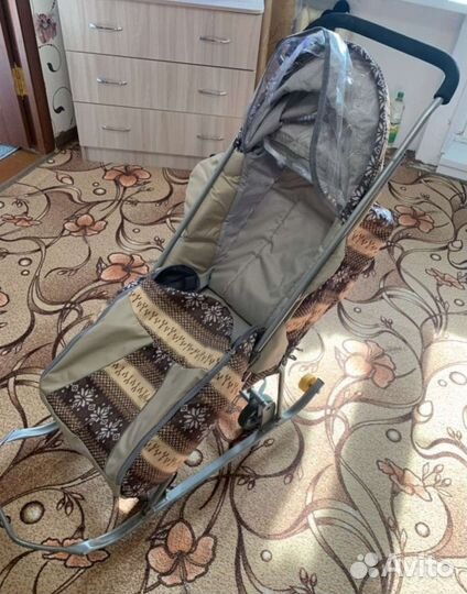 Коляска санки