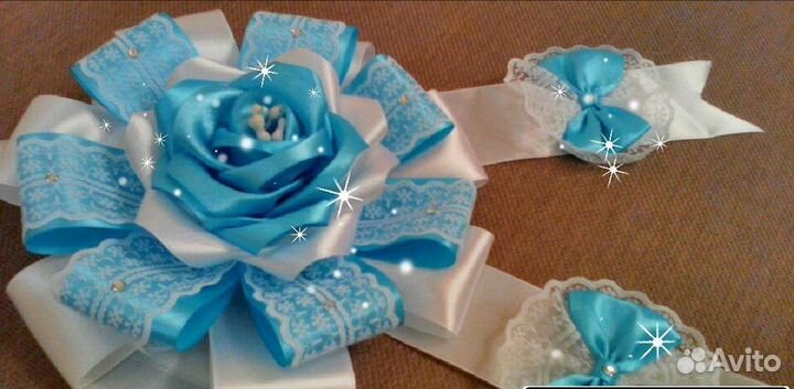 Бант на выписку из роддома