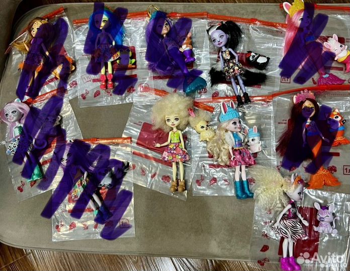 Энчантималс куклы с животными и наборы
