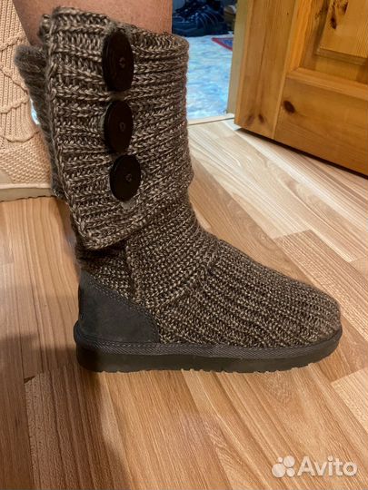 Ugg женские вязанные высокие
