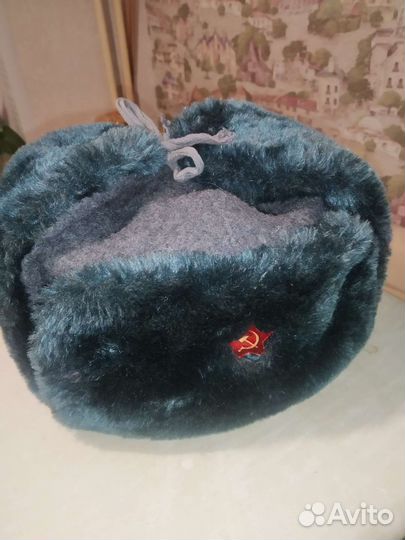 Шапка ушанка военная СССР
