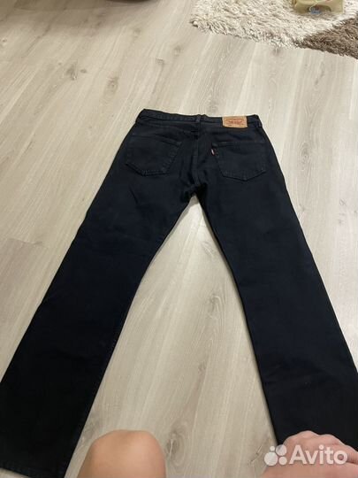 Джинсы levis 501 черные