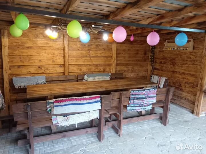 Сдается беседка и сауна