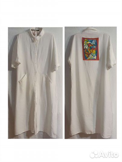 Халат-накидка Снежная королева