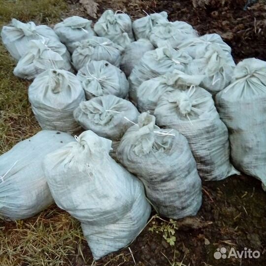 Перегной коровий в мешках и насыпью