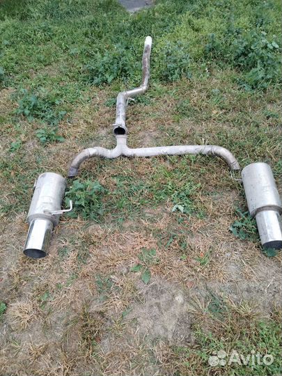 Выхлопная система subaru impreza