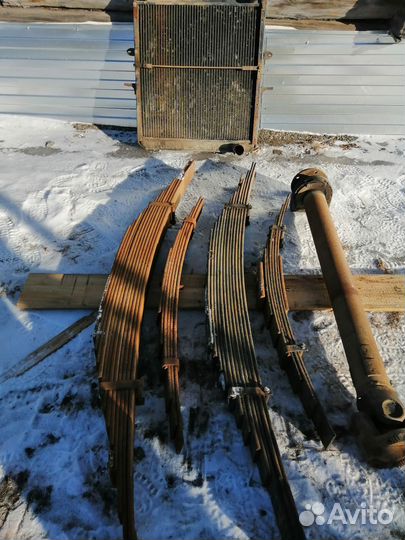 Радиатор маз