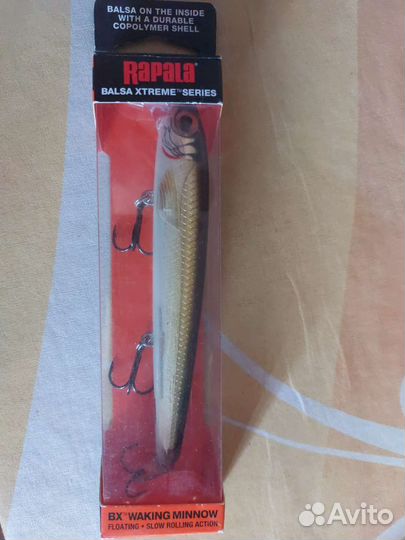 Воблеры rapala bxwm 13 GSH