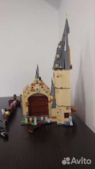 Большой зал замок Хогвартс lego гарри поттер