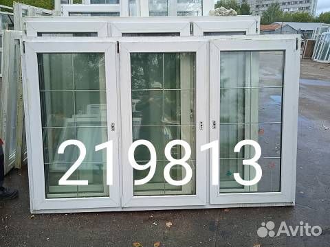 Пластиковые Окна Б/У 1390(в) х 2150(ш)