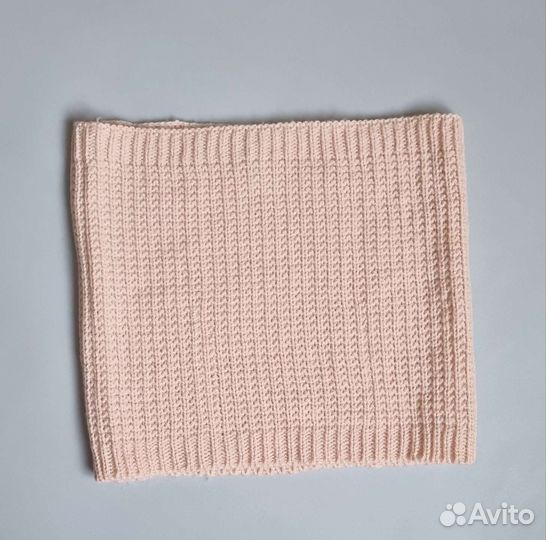 Шапка снуд комплект для девочки h&m на 5-8 лет