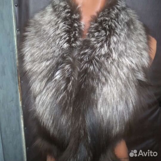 Воротник из чернобурки