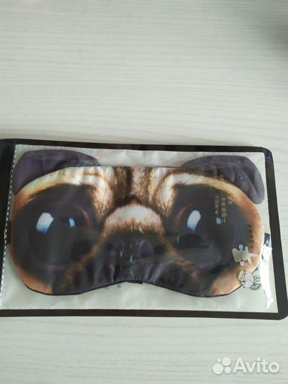 Шелковая маска для сна